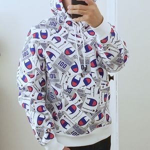 SOLD! Champion Men's Super Fleece Pullover Hoodie